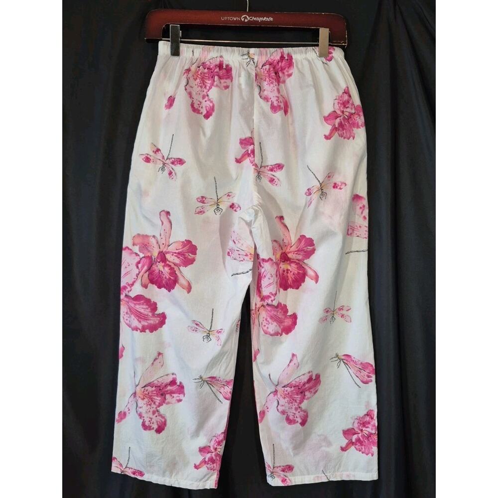 The Cat's Pajamas Cotton Pink Dragonflies Print Pajama Set XS - Picture 13 of 14